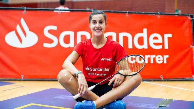 ep la campeona olimpica de badminton en los juegos de rio 2016 carolina marin en un entrenamiento