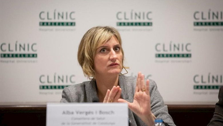 La consellera de Sanidad de la Generalitat, Alba Vergés | David Zorrakino - Europa Press - Archivo ep la consellera de sanidad de la generalitat alba verges