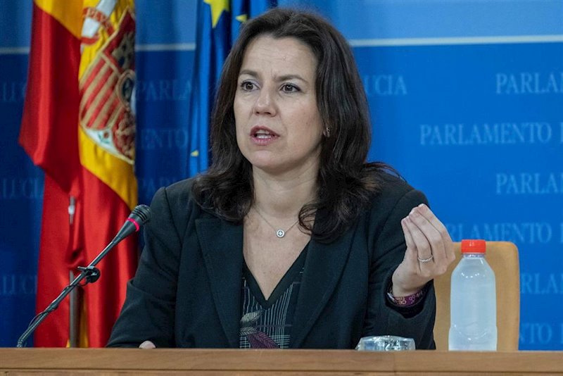 ep la diputada del pp-a ana vanessa garcia en rueda de prensa