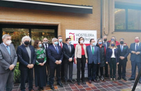 ep la ministra de industria comercio y turismo reyes maroto asiste al comite ejecutivo de hosteleria