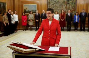 ep la nueva ministra de asuntos exteriores union europea y cooperacion arancha gonzalez laya jura o