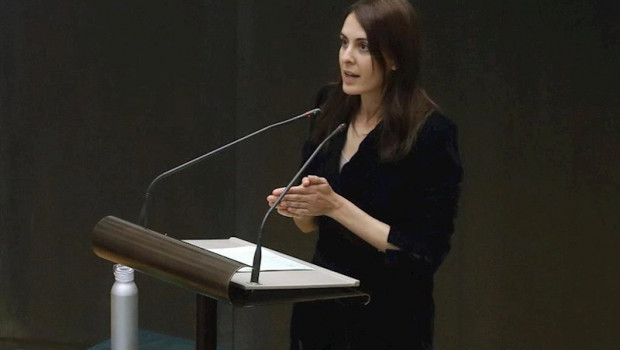 ep la portavoz adjunta de mas madrid rita maestre interviene en el pleno extraordinario celebrado en