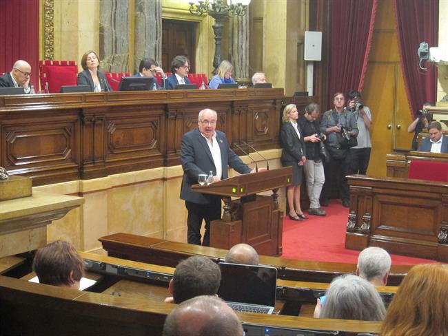 Lluís Rabell, en el Parlament | EUROPA PRESS ep lluis rabell enparlament