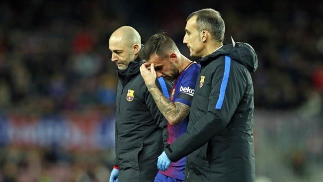 Paco Alcácer, unas tres semanas de baja | MIGUEL RUIZ - FCB ep paco alcacer unas tres semanasbaja