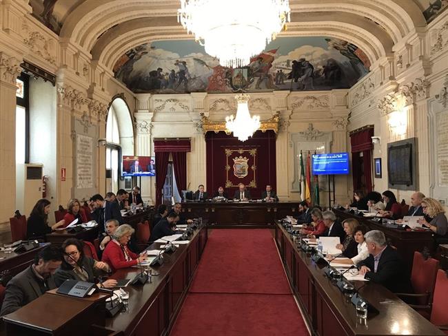 Pleno del Ayutamiento de Málaga. Enero 2018 | AYUNTAMIENTO DE MÁLAGA ep plenoayutamientomalaga enero 2018