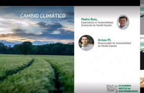 ep sesion online de academia nestle de sostenibilidad arnau pi pedro ruiz y neus martinez de nestle