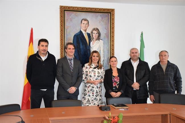 Susana Díaz en el Ayuntamiento de Mollina (Málaga) | JUNTA DE ANDALUCÍA ep susana diazayuntamientomollina malaga