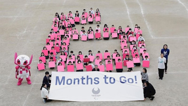 ep voluntarios de tokyo 2020 inician la cuenta atras de 6 meses para los juegos