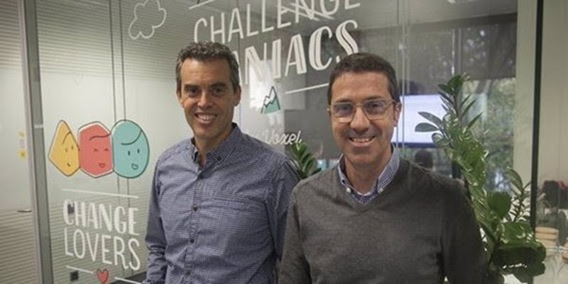 ep xavier ginesta presidente de voxel y ngel garrido ceo