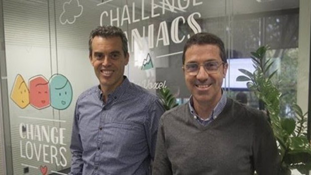 ep xavier ginesta presidente de voxel y ngel garrido ceo