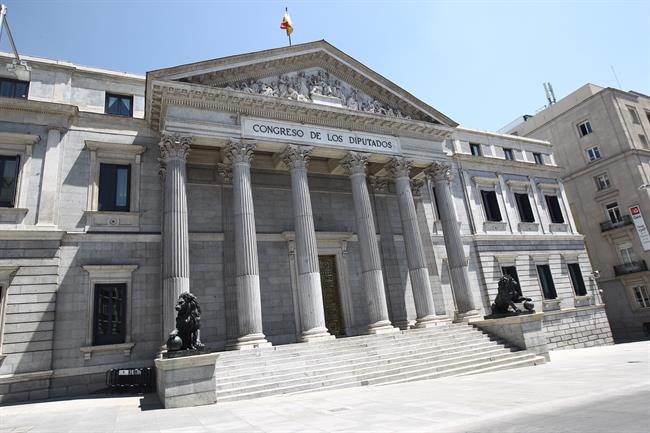 fachada del congreso de los diputados