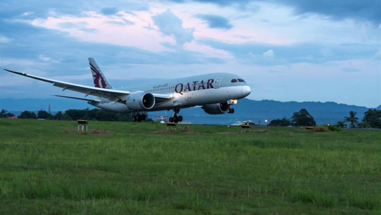 Economía/Empresas.- Qatar Airways aterriza por primera vez ...