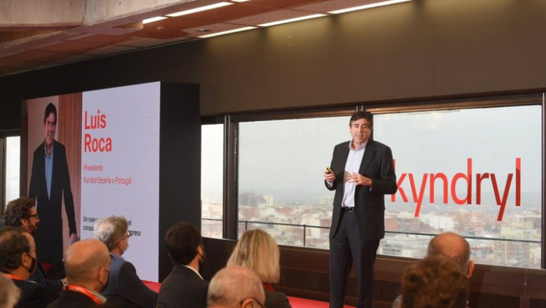 ep archivo   el presidente de kyndryl en espana y portugal luis roca durante la presentacion de la
