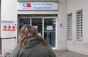 ep archivo   una mujer llegando a un centro de salud