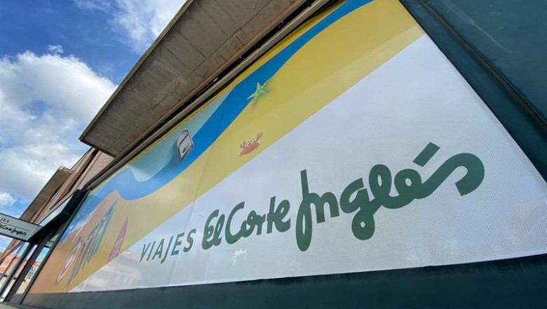 Logo de El Corte Inglés sobre una fachada. | Eduardo Parra - Europa Press - Archivo ep archivo viajes el corte ingles