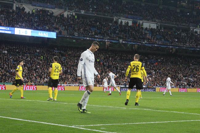 Cristiano Ronaldo en el Real Madrid - Borussia Dortmund | EUROPA PRESS ep cristiano ronaldoreal madrid - borussia dortmund