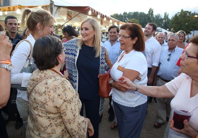 Cristina Cifuentes en las fiestas de Alcalá | PP ep cristina cifuenteslas fiestasalcala