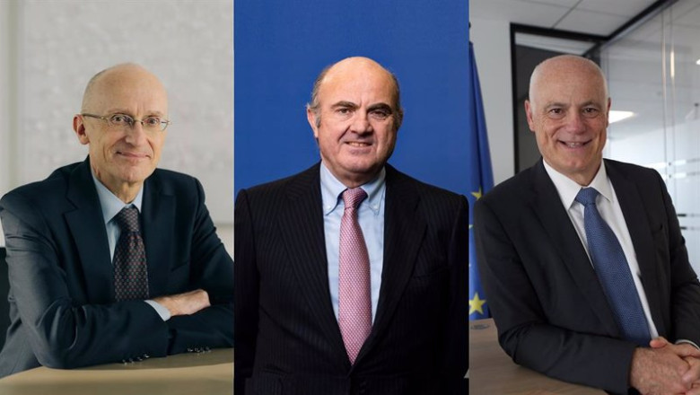 ep desde la izquierda el presidente del consejo de supervision del bce andrea enria el ep desde la izquierda el presidente del consejo de supervision del bce andrea enria el