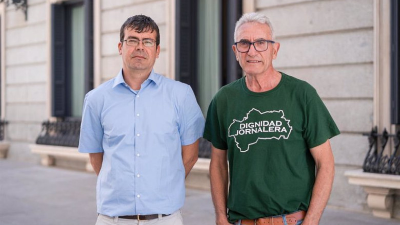 ep el diputado de unidas podemos en el congreso pedro honrubia i y el lider sindical y exdiputado de ep el diputado de unidas podemos en el congreso pedro honrubia i y el lider sindical y exdiputado de
