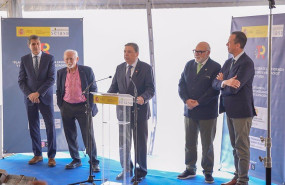 ep el ministro de agricultura pesca y alimentacion luis planas durante la rueda de prensa en nijar