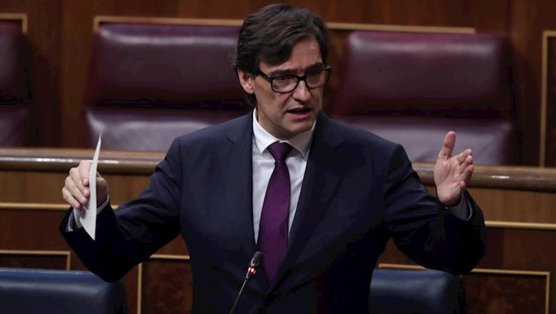ep el ministro de sanidad salvador illa en el congreso en madrid espana a 20 de mayo de 2020 ep el ministro de sanidad salvador illa en el congreso en madrid espana a 20 de mayo de 2020