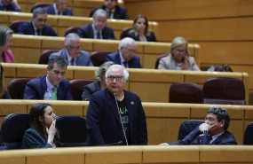 ep el ministro de universidades manuel castells el pasado martes en el senado