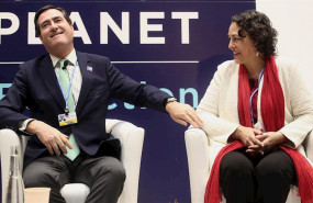ep el presidente de ceoe antonio garamendi i y la ministra de trabajo migraciones y seguridad social
