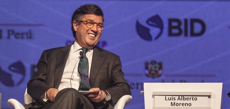 El presidente del BID, Luis Alberto Moreno | BID - Archivo ep el presidente del bid luis alberto moreno