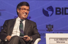 ep el presidente del bid luis alberto moreno