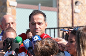 ep el vicepresidente de la comunidad de madrid ignacio aguado atiende a los medios de comunicacion