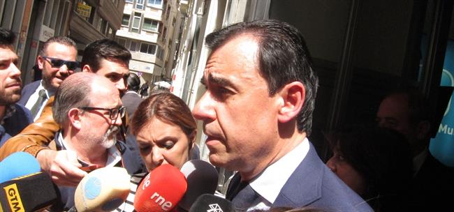 Fernando Martínez-Maillo a la salida del PP Murcia | EUROPA PRESS ep fernando martinez-maillola salidapp murcia