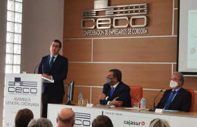 ep garamendi interviene en la asamblea general de la confederacion de empresarios de cordoba