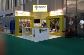 ep imagen de archivo del stand de aneo en expoliva ep imagen de archivo del stand de aneo en expoliva