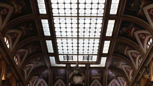 ep interior del edificio de la bolsa de madrid