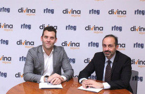 ep jesus carballo izda presidente de la rfeg y armando nieto presidente de divina seguros pastora