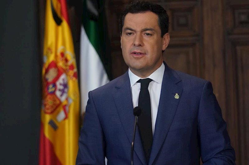 Moreno se muestra partidario del cierre perimetral de Andalucía antes del puente