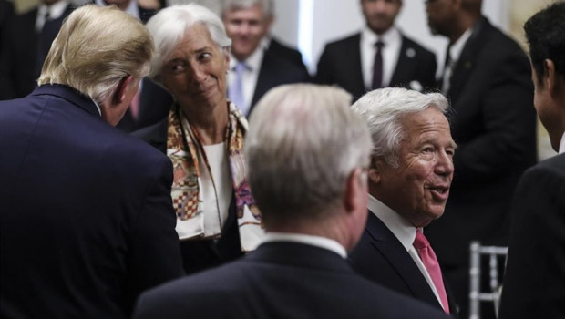 ep july 8 2019 - washington dc united states president donald trump left talks to international