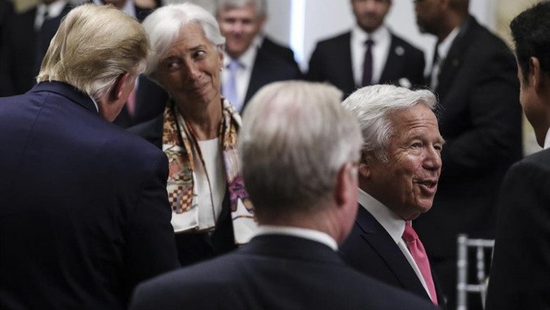 ep july 8 2019 - washington dc united states president donald trump left talks to international