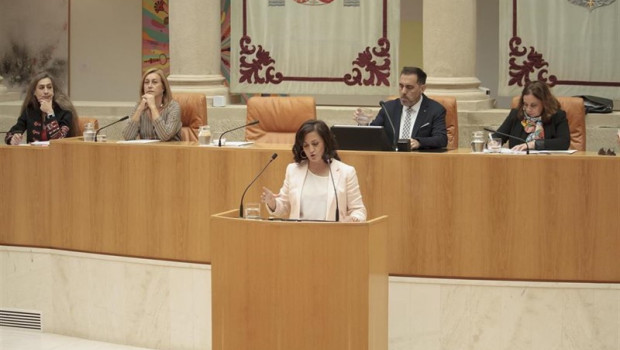 ep la candidata del psoe a la presidencia de la rioja concha andreu durante su intervencion en la