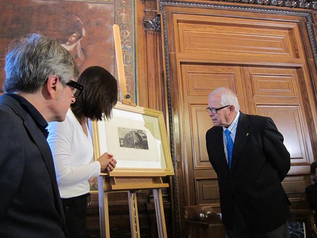 La DPZ ha presentado hoy este grabado inédito de Goya | EUROPA PRESS ep la dpzpresentado hoygrabado ineditogoya