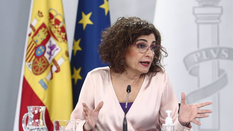 ep la ministra portavoz del gobierno maria jesus montero en rueda de prensa posterior al consejo de ep la ministra portavoz del gobierno maria jesus montero en rueda de prensa posterior al consejo de