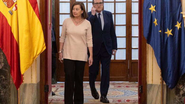 ep la presidenta del congreso francina armengol y el defensor del pueblo angel gabilongo a su ep la presidenta del congreso francina armengol y el defensor del pueblo angel gabilongo a su