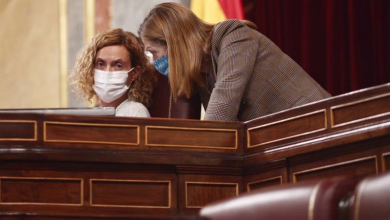 ep la presidenta y la vicepresidenta segunda del congreso meritxell batet y ana pastor durante una ep la presidenta y la vicepresidenta segunda del congreso meritxell batet y ana pastor durante una