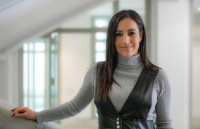 ep la vicealcaldesa de madrid begona villacis posa tras su entrevista con europa press en su