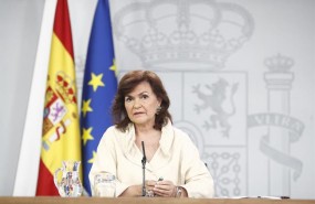 ep la vicepresidenta carmen calvo enruedaprensa posteriorconsejom