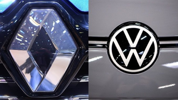 ep logos de renault y de volkswagen