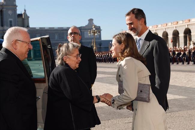 Los Reyes reciben al Presidente del Estado de Israel, Reuven Rivlin | TWITTER DE LA CASA REAL ep los reyes recibenpresidenteestadoisrael reuven rivlin