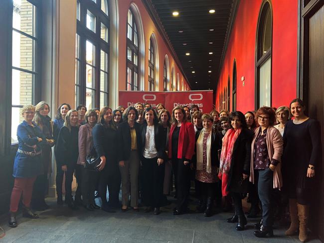 María Emilia Casas, en el encuentro de Directivas de Aragón. | LA SABINA ep maria emilia casas enencuentrodirectivasaragon