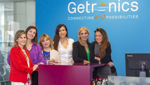 ep mujeres del equipo directivo de la empresa getronics
