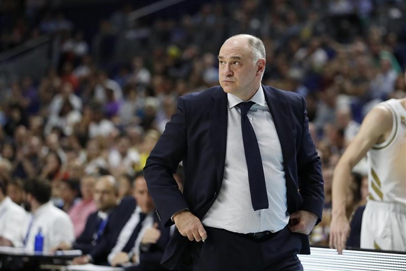 ep pablo laso dirigiendo al real madrid